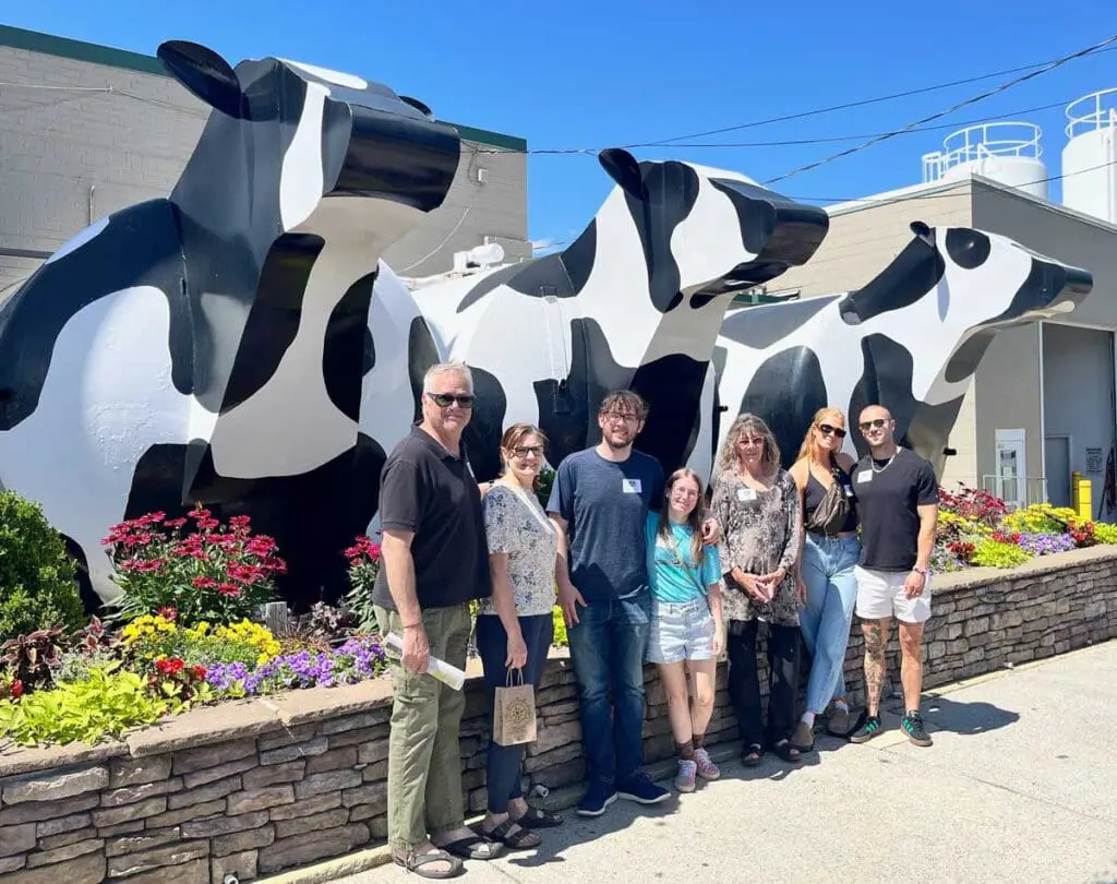 Ashe County Cheese Cow Picture