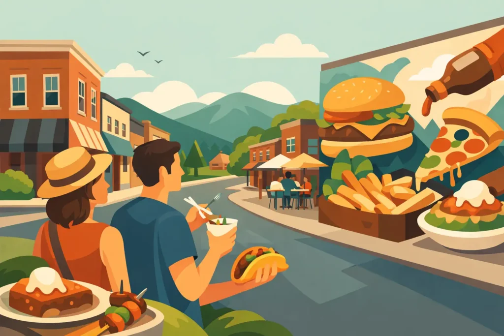 West Jefferson Mural Walking Tour for Food Lovers