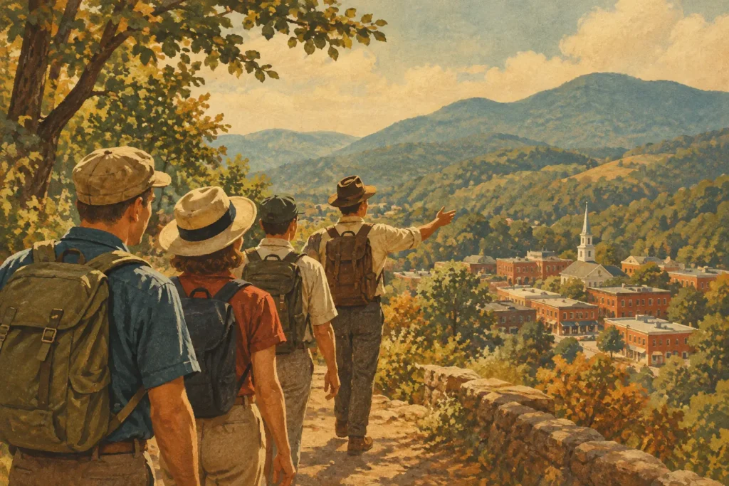 Do Guided Walks Sell Out in West Jefferson?